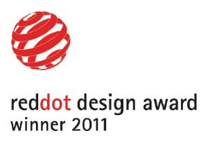                Šiam produktui buvo suteiktas „Red Dot Design“ apdovanojimas.            