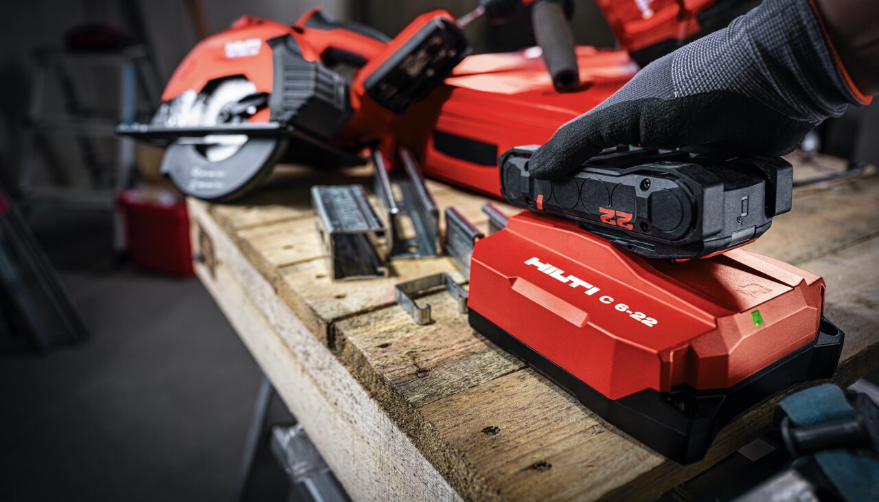 Hilti Nuron 22 V sistemos įrankiai