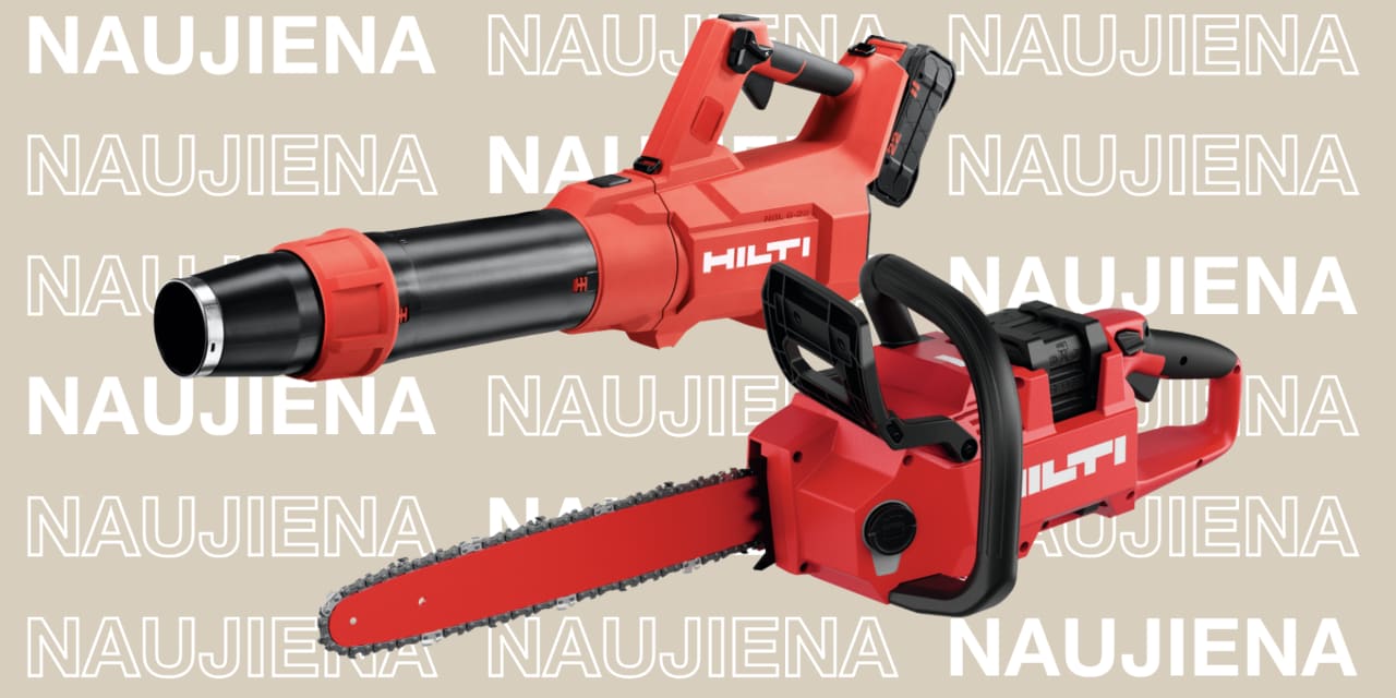 Hilti inovatyvūs įrankiai