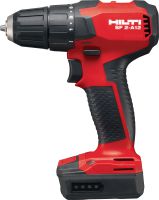 SF 2-A12 akumuliatorinis gręžtuvas / suktuvas Subkompaktinės klasės akumuliatorinis 12 V ličio jonų gręžtuvas / suktuvas su bešepečiu varikliu ir 10 mm berakčiu griebtuvu, kai reikia priėjimo, mažas svorio bei tikslaus valdymo