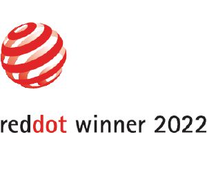                Šiam produktui buvo suteiktas „Red Dot Design“ apdovanojimas.            