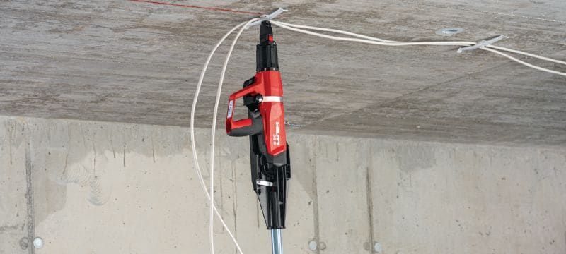 Prakinės viniašaudės DX 6-F8 komplektas Visiškai automatizuota ir universali viniašaudė pavienėms tvirtinimo detalėms Aplikacijos 1