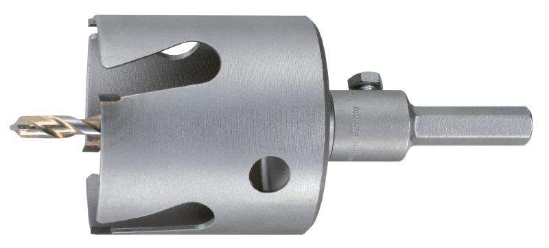 HS-MP universalus skylių pjūklas Universalus cilindrinis pjūklas, skirtas angoms plytose, medienoje, plastike ir gipskartonyje pjauti