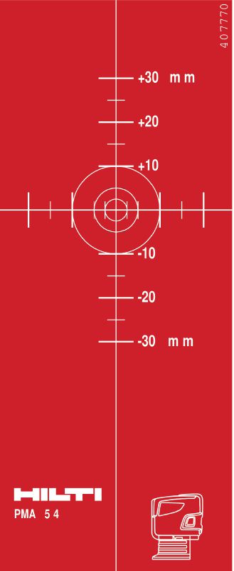 Kreipinio plokštelė PMA 54 (MM) (3) set 