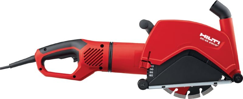 AG 230-27DB kampinis šlifuoklis 2700 W kampinis šlifuoklis su avariniu jungikliu, sukamąja rankena ir stabdžiu, tinkamas iki 230 mm diskams
