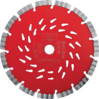 SPX universalus deimantinis diskas Aukščiausios klasės deimantinis diskas su technologija „Equidist“, optimizuotas geriau pjauti įvairias pagrindo medžiagas