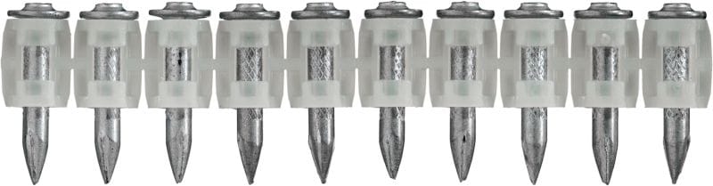 Vinys betonui X-GN MX (ritėje) Vinys, skirtos tvirtinti prie betono ir kitų pagrindo medžiagų naudojant dujinė viniakalę GX 120