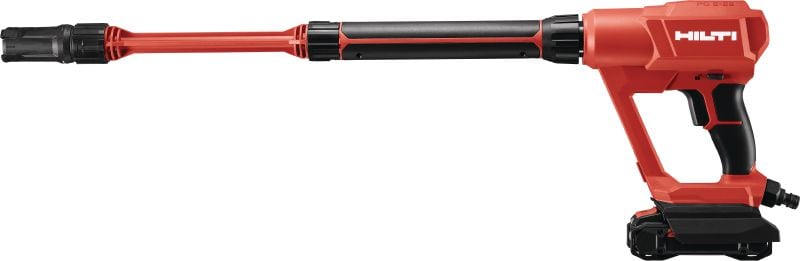 PC 2-22 belaidis slėginis valiklis Nešiojamasis slėginis valiklis, kurio slėgis siekia iki 40 barų (580 PSI), skirtas lengviems statybvietės valymo darbams („Nuron“ akumuliatoriaus platforma)
