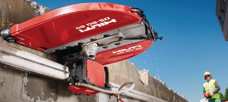 SPX MCS Equidist sienų pjūklo diskas (60H: tinka Hilti ir Husqvarna®) Aukščiausios klasės sieninio pjūklo diskas (15 kW), skirtas dirbant su gelžbetoniu pjauti greitai ir atlaikyti ilgai (60H velenas) Aplikacijos 1