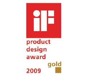                Šiam produktui buvo suteiktas „IF Design“ apdovanojimas „Gold“ (auksas).            