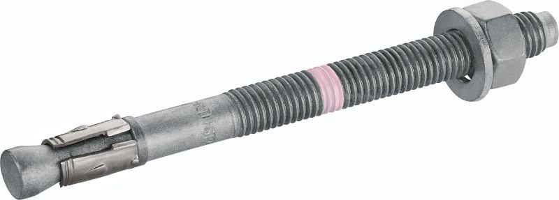 HST2-F V3 pleištinis inkaras Kasdienėms statinėms ir seisminėms apkrovoms skirtas didelio našumo pleištinis inkaras (M8-M16), naudojamas sutrūkinėjusiame betone (karštai galvanizuotas)