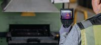 PT-C terminis fotoaparatas Infraraudonųjų spindulių kamera, skirta šilumos atvaizdavimui, elektros, mechanikos, vamzdžių ir ŠVOK sistemų patikrai Aplikacijos 1