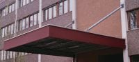 HST3-R nerūdijančio plieno pleištinis inkaras Aukščiausios kokybės pleištinis inkaras, skirtas didelėms statinėms ir seisminėms apkrovoms trūkinėjančiame betone (A4 nerūdijančio plieno) Aplikacijos 3