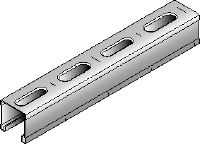 MM-C-30 C kanalo profilis Galvanizuotas C formos profilis, skirtas lengvų aplinkybių darbams