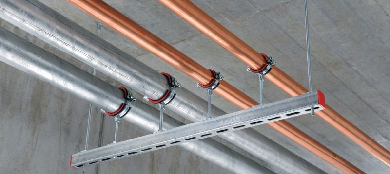 HUS3-I 6 betonsraigtis Aukščiausios kokybės betonsraigtis greitesniam ilgalaikim tvirtinimui betone (anglinis plienas, viduje daugiasriegė galvutė) Aplikacijos 1