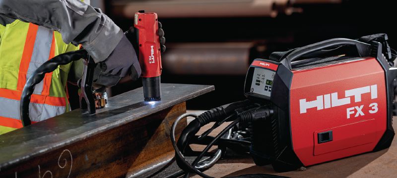 F-BT-MR sriegiuoti varžtai Nerūdijančio plieno sriegiuoti varžtai, skirti naudoti su „Hilti Stud Fusion“ Aplikacijos 1