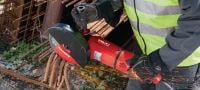 AG 230-27DB kampinis šlifuoklis 2700 W kampinis šlifuoklis su avariniu jungikliu, sukamąja rankena ir stabdžiu, tinkamas iki 230 mm diskams Aplikacijos 1