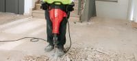 TE 2000-AVR Отбойный молоток Мощный и чрезвычайно легкий отбойный молоток TE-S для разбивания бетона и выполнения демонтажных работ Применения 4