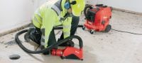 AG 230-24D kampinis šlifuoklis 2400 W kampinis šlifuoklis su avariniu jungikliu, sukamąja rankena ir ilgai eksploatuojamu angliniu šepetėliu, tinkamas iki 230 mm diskams Aplikacijos 3