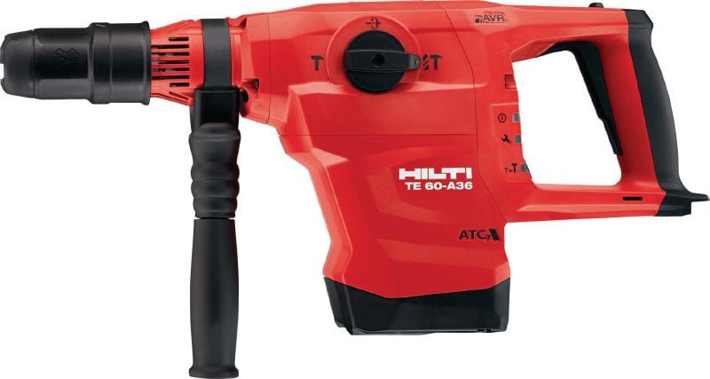 TE 60-A36 akumuliatorinis perforatorius - Akumuliatoriniai perforatoriai  „SDS-Max“ - Hilti Lietuva