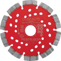 SPX-SL universalus deimantinis diskas Aukščiausios klasės deimantinis diskas su technologija „Equidist“, optimizuotas vagoms pjauti įvairiose pagrindo medžiagose