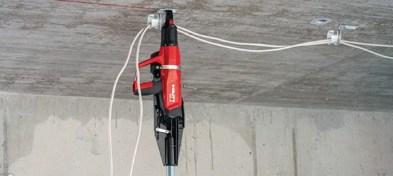 Prakinės viniašaudės DX 6-F8 komplektas Visiškai automatizuota ir universali viniašaudė pavienėms tvirtinimo detalėms Aplikacijos 1