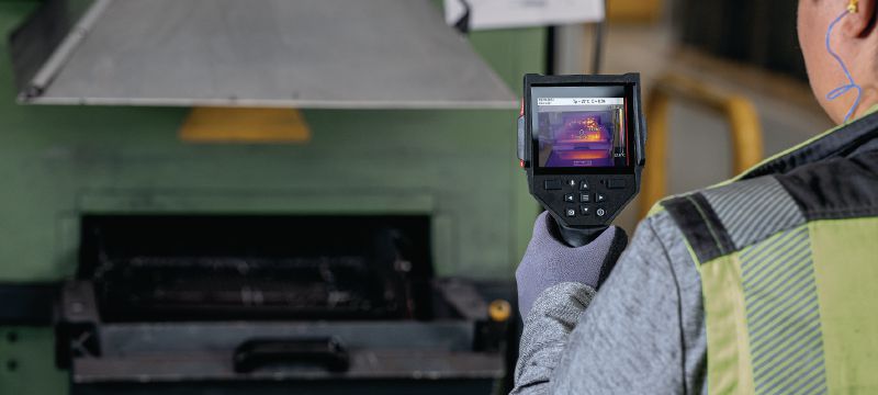 PT-C terminis fotoaparatas Infraraudonųjų spindulių kamera, skirta šilumos atvaizdavimui, elektros, mechanikos, vamzdžių ir ŠVOK sistemų patikrai Aplikacijos 1