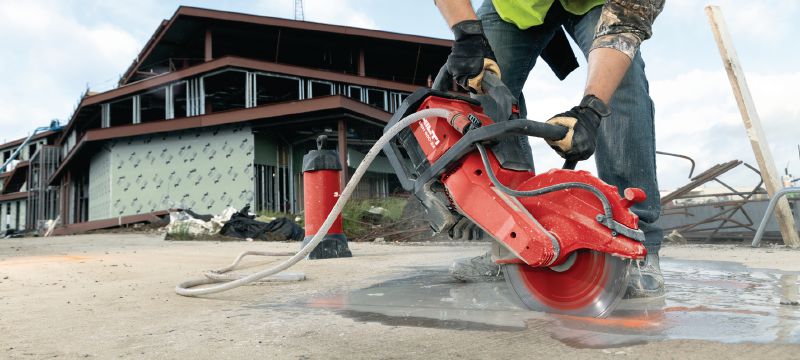 DSH 600-22 akumuliatorinis pjūklas Patvarus akumuliatorinis atpjovės pjūklas, skirtas betonui, metalui ir mūrui (Nuron akumuliatorių platforma) Aplikacijos 1