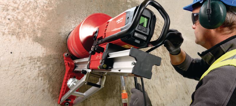 SPX-H abrazyvinis deimantinės gręžimo karūnos modulis Aukščiausios klasės „X-Change“ modulis, skirtas didelės galios įrankiais (>2,5 kW) ir karūnomis gręžti labai abrazyvų betoną Aplikacijos 1