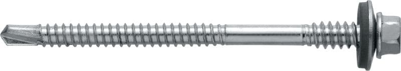 S-CD 53 S savaiminio gręžimo daugiasluoksnės plokštės sraigtai Daugiasluoksnių plokščių varžtas (A2 nerūdijančiojo plieno), su 16 mm poveržle ir atraminiu sriegiu, skirtas plono pagrindo konstrukcijoms (iki 6 mm)