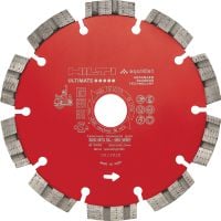 SPX-SL universalus deimantinis diskas Aukščiausios klasės deimantinis diskas su technologija „Equidist“, optimizuotas vagoms pjauti įvairiose pagrindo medžiagose