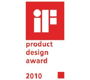                Šiam produktui buvo suteiktas „IF Design“ apdovanojimas.            