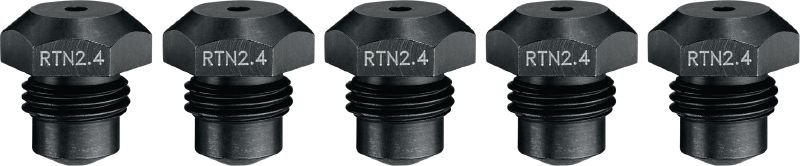 Mouthpiece RTN 20/2,4mm 5vnt 