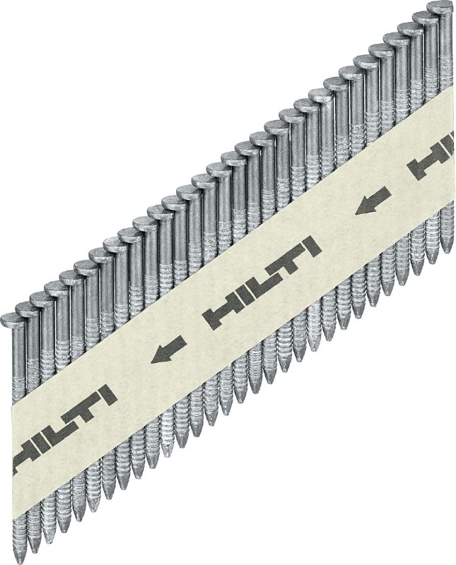 Galvanizuotos profiliuotosios vinys GX-WF Cinkuota profiliuota karkasų montavimo vinis, skirta viniakale GX 90-WF medieną tvirtinti prie betono