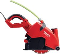 DCH 300-X elektrinis pjoviklis Sausojo ir šlapiojo tipo elektrinis rankose laikomas deimantinis pjovimo įrankis, kuriuo galima pjauti iki 120 mm gylio, naudojant 305 mm diskus