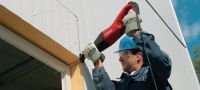 WSR 1400-PE tiesinis pjūklas 1400 W tiesinis pjūklas, pritaikytas sunkiems griovimo darbams, su pastovaus našumo užtikrinimo technologija „Smart Power“ bei berakčiu pjūklelio griebtuvu Aplikacijos 2