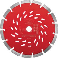 SPX deimantinis mūro pjovimo diskas Aukščiausios klasės deimantinis diskas su technologija „Equidist“, optimizuotas mūrui pjauti