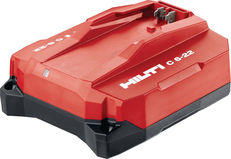 C 6-22 „Nuron“ greitasis įkroviklis Didelio greičio įkroviklis, skirtas visiems „Hilti Nuron“ akumuliatoriams