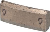 UCl deimantinis segmentas Aukštos klasės deimantiniai segmentai, skirti bet kokios galios įrankiais gręžti į visų tipų betoną