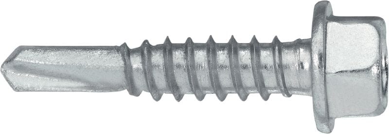 S-MS 01 LSS savaiminio gręžimo sraigtai skirti gręžti į metalą Savaiminio gręžimo varžtas (A4 nerūdijančiojo plieno), be poveržlės, skirtas ploną–vidutinio storumo metalą tvirtinti prie metalo (iki 4 mm)