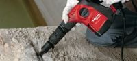 TE 300-AVR SDS-Plus skaldos plaktukas Ypač lengvas „SDS Plus“ (TE-C) kirstuvas, skirtas betono ir mūro paviršiaus korekcijų darbams Aplikacijos 1